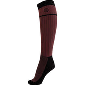 BR Calcetines de Equitación Katelijn New Maroon