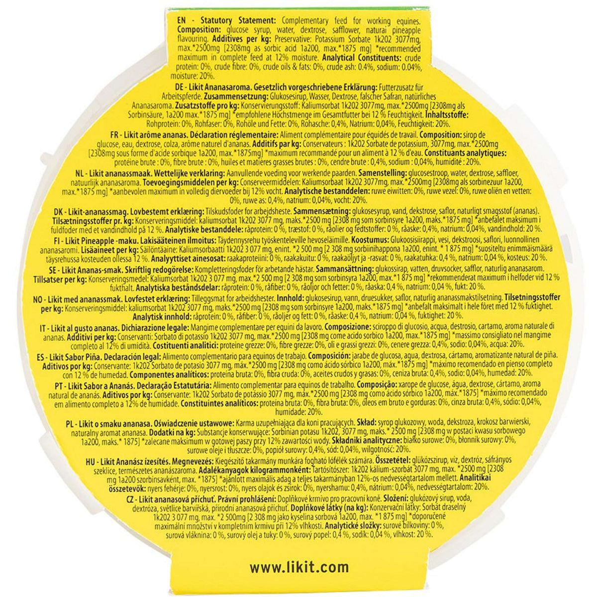 Likit Lickstone Redondo Pineapple