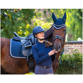 BR Casco de Equitación Omega Painted Glitter Navy/Rose