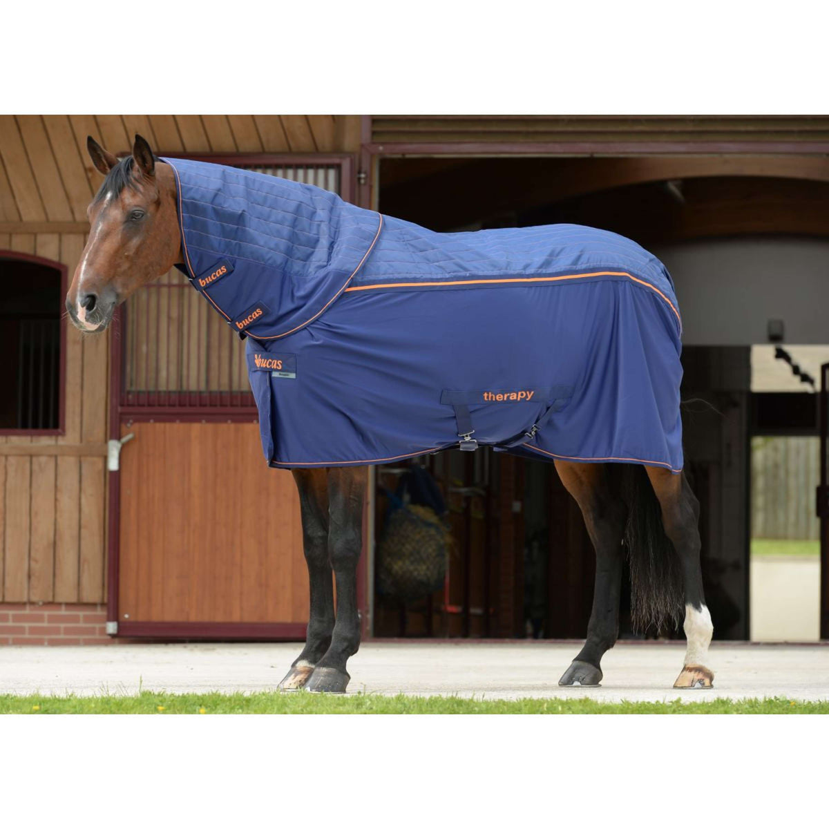 Bucas Cuello Recuptex Marino Naranja