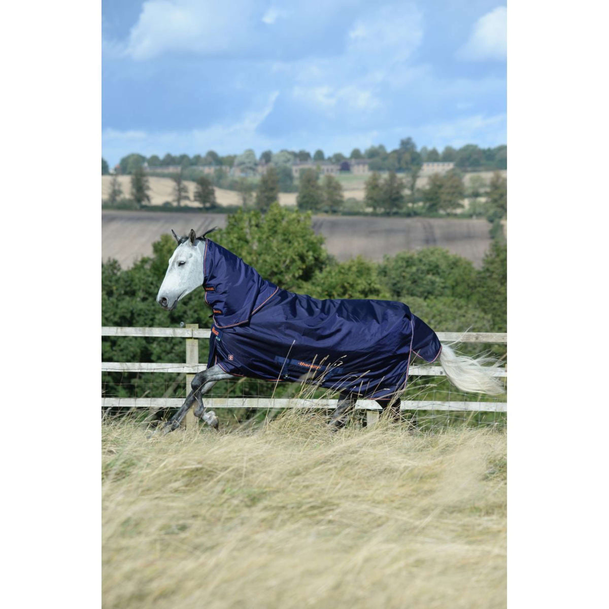 Bucas Therapy Turnout Neck Marino Naranja