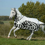 Bucas Manta Antimoscas Buzz-Off Rain & Neck Zebra