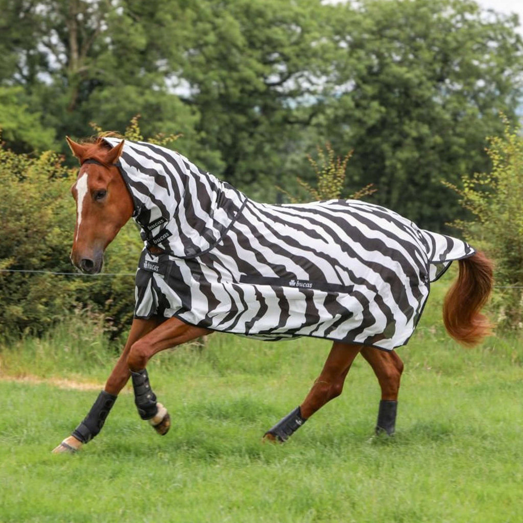 Bucas Buzz-Off Zebra Neck Zebra