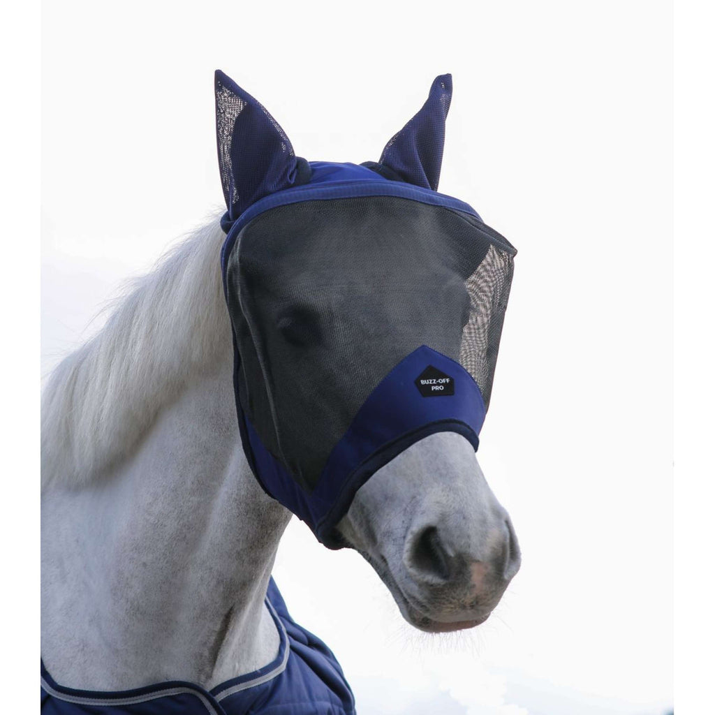 Bucas Bucas Fly Mask Buzz-Off Pro Marino