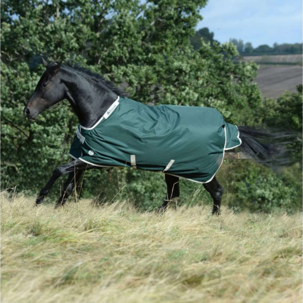 Bucas Manta de Invierno Green-Line Turnout 100g Verde