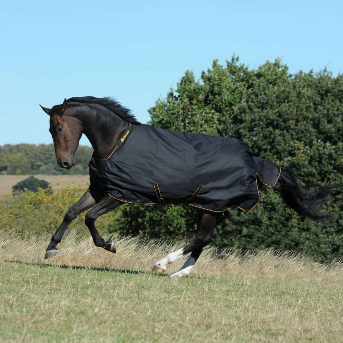Bucas Irish Turnout 150gr Negro/Oro