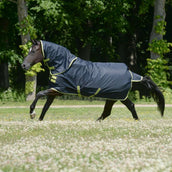 Bucas Oasis Turnout Neck 200g Dark Grey/Lime