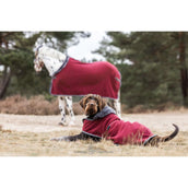 Bucas Manta para Perros Show-Line Burdeos/Gris