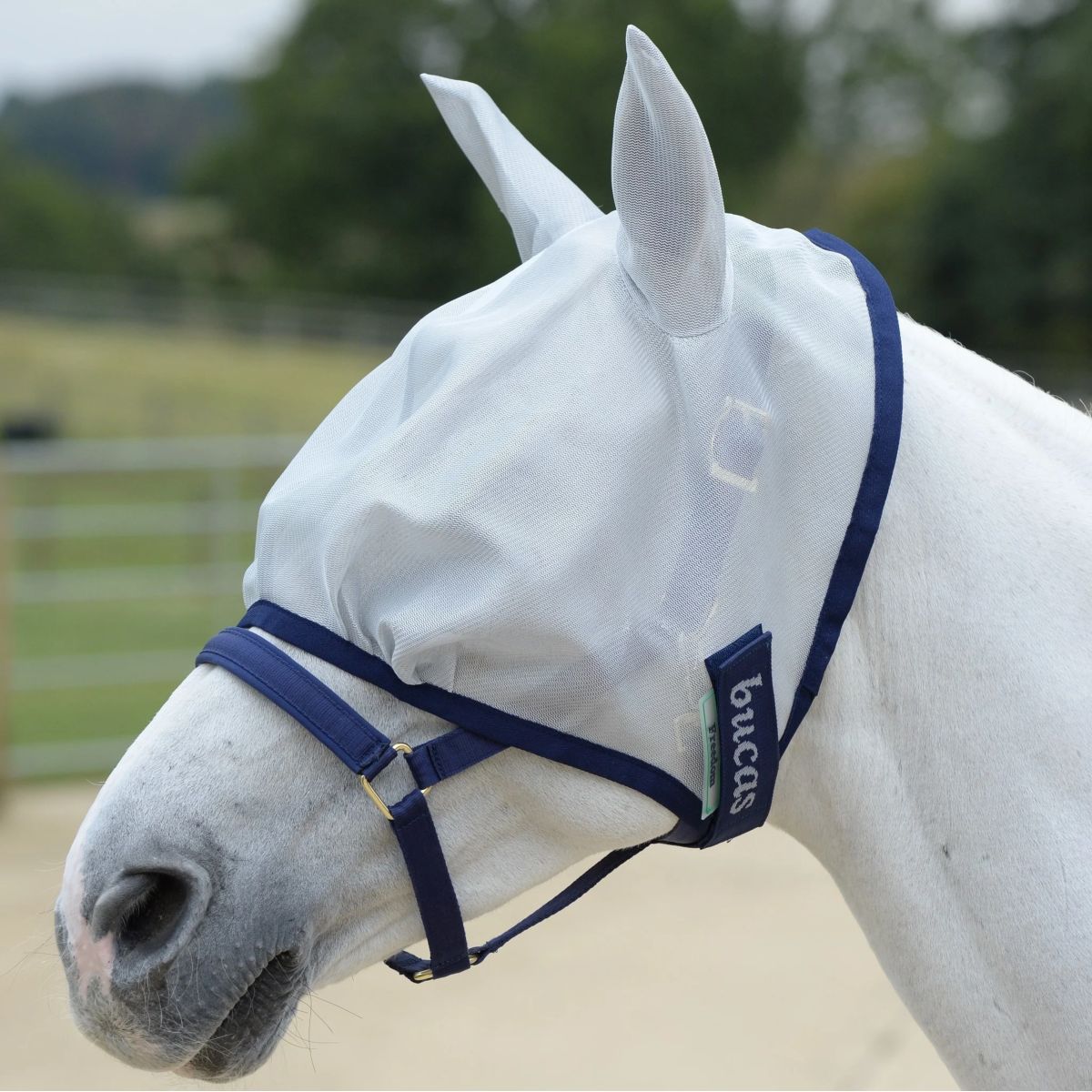 Bucas Freedom Fly Mask Plata