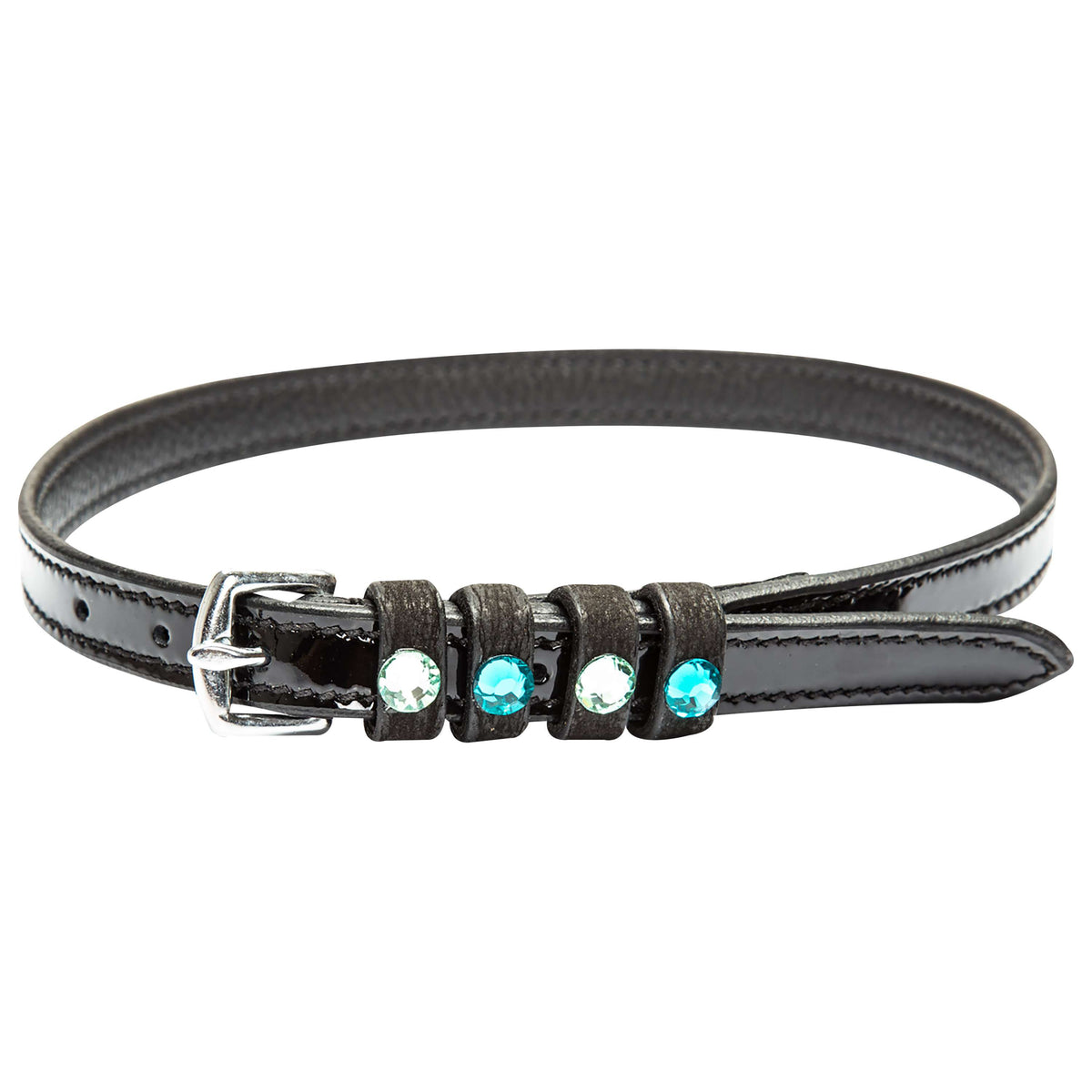 Imperial Riding Correas para espuelas IRHPardouz Circonita Negra Falta