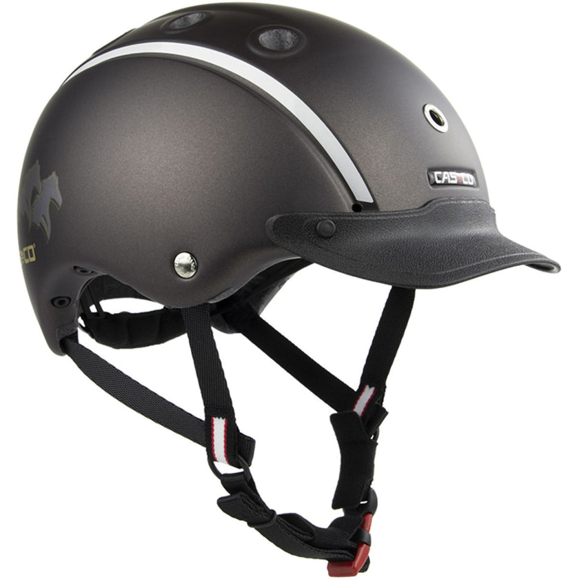 Casco Gorra Choice Marron Metalico