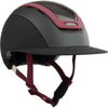 Casco Casco Equitación Elite Carbon Burgundy