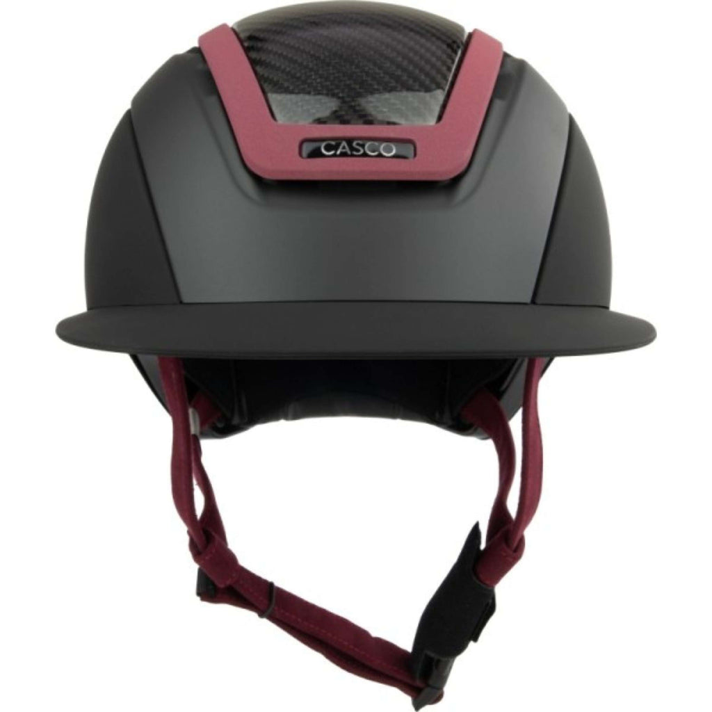 Casco Casco Equitación Elite Carbon Burgundy