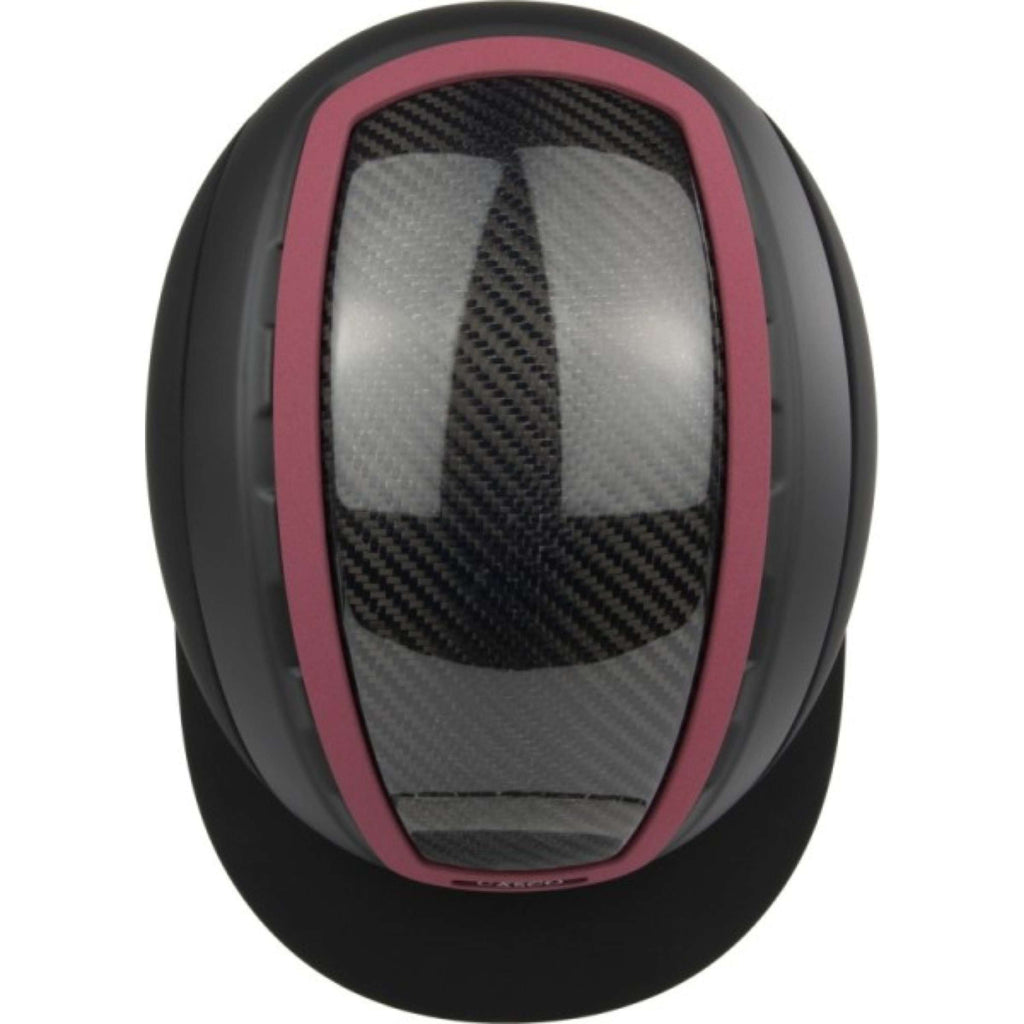Casco Casco Equitación Elite Carbon Burgundy