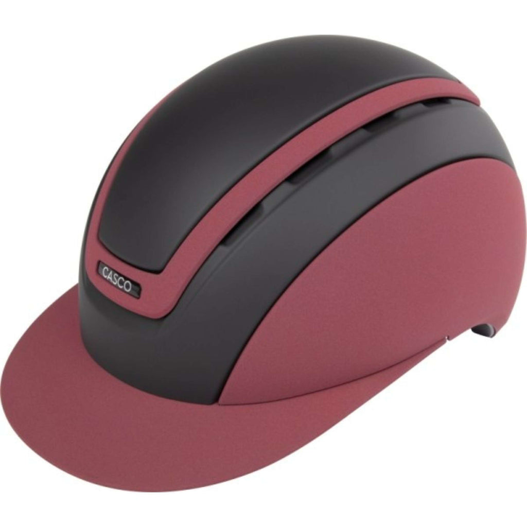 Casco Casco Equitación Elite Zwart/Wijnrood