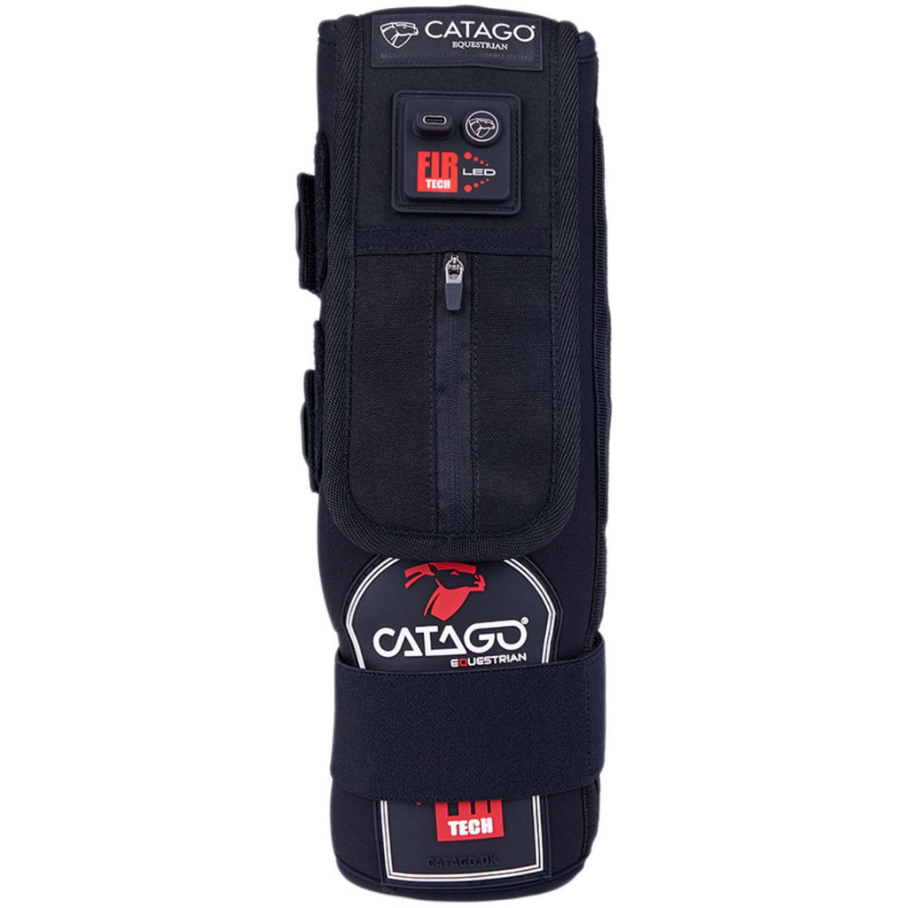 Catago Protector de piernas LED Fir-Tech Negro