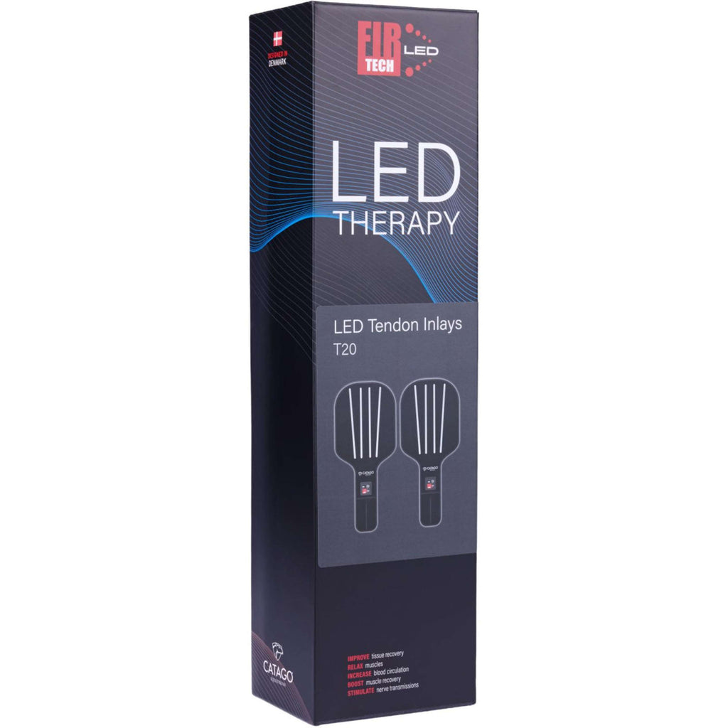 Catago Protector de piernas LED Fir-Tech Negro