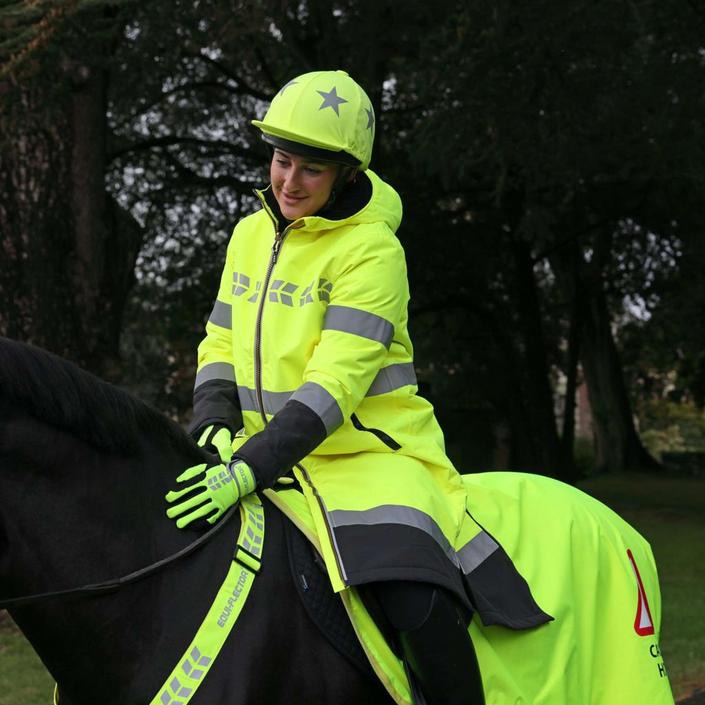Equi-Flector by Shires Chaqueta All Weather Amarillo