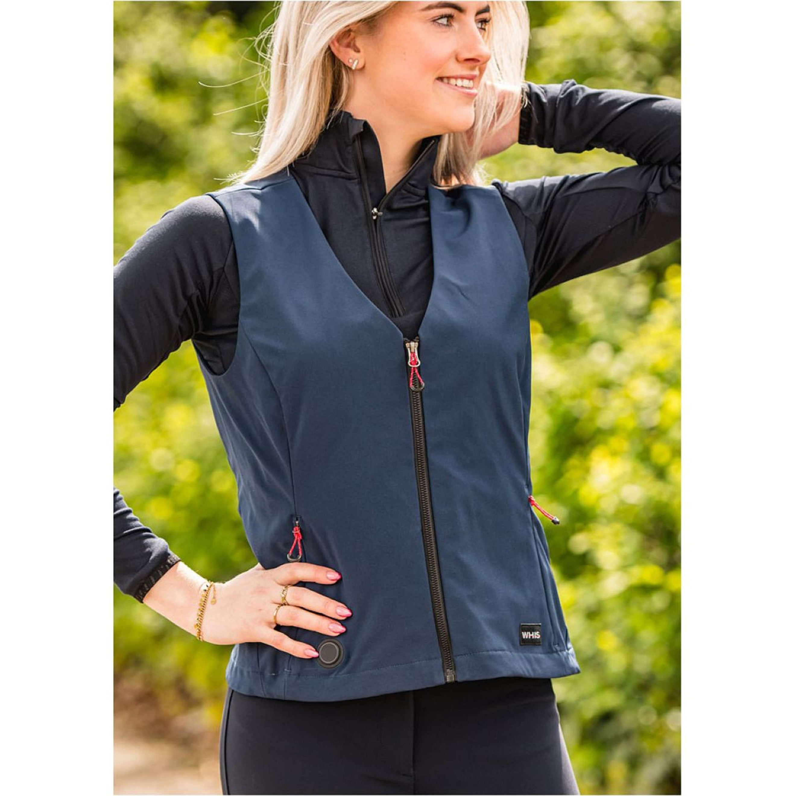 WHIS Chaleco Calefactable Softshell Coach Dark Navy WHIS Chaleco Calefactable Softshell Coach Dark Navy