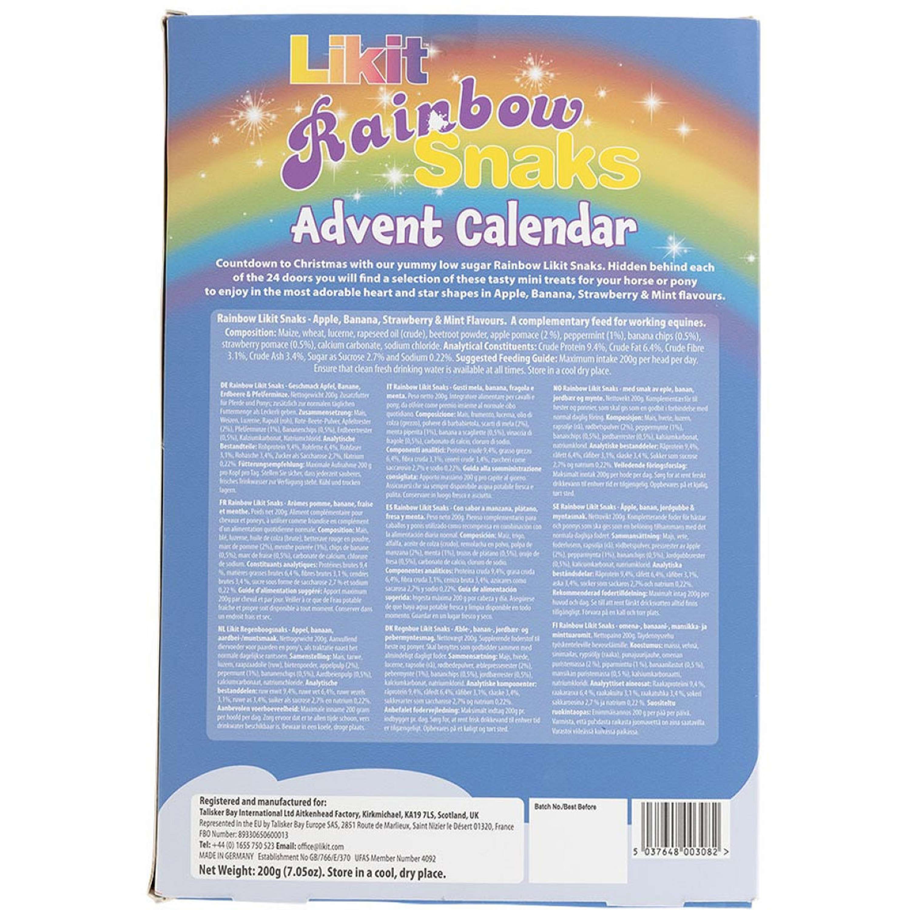 Likit Calendario de Adviento Rainbow Christmas