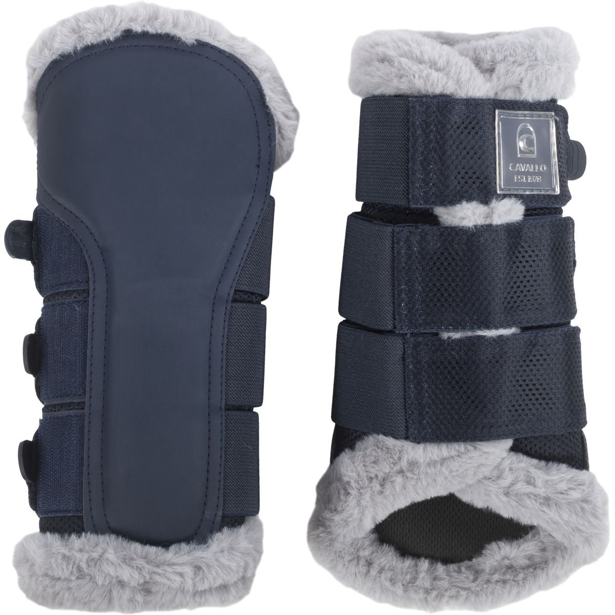 Cavallo Botas para Tendones Joca Soft Azul oscuro