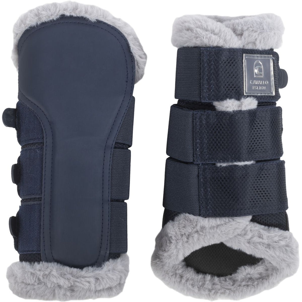 Cavallo Botas para Tendones Joca Soft Azul oscuro