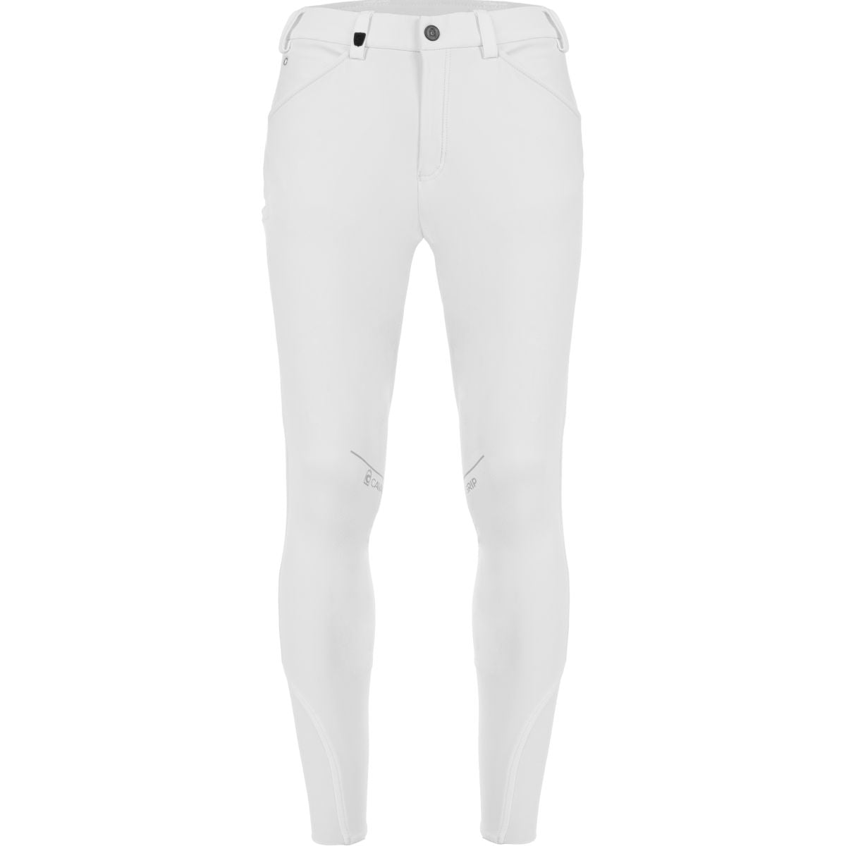 Cavallo Pantalón de Equitación Drofton Knie Grip Blanco