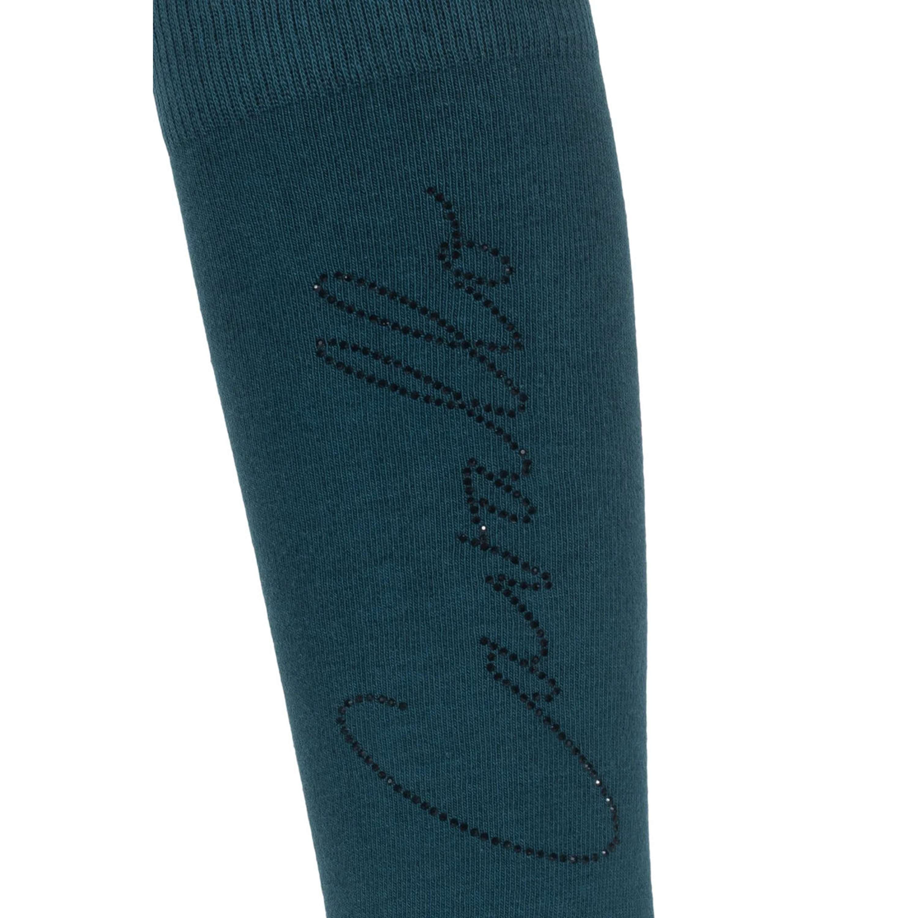 Cavallo Calcetines de Equitación CavalSelma Dark Peacock
