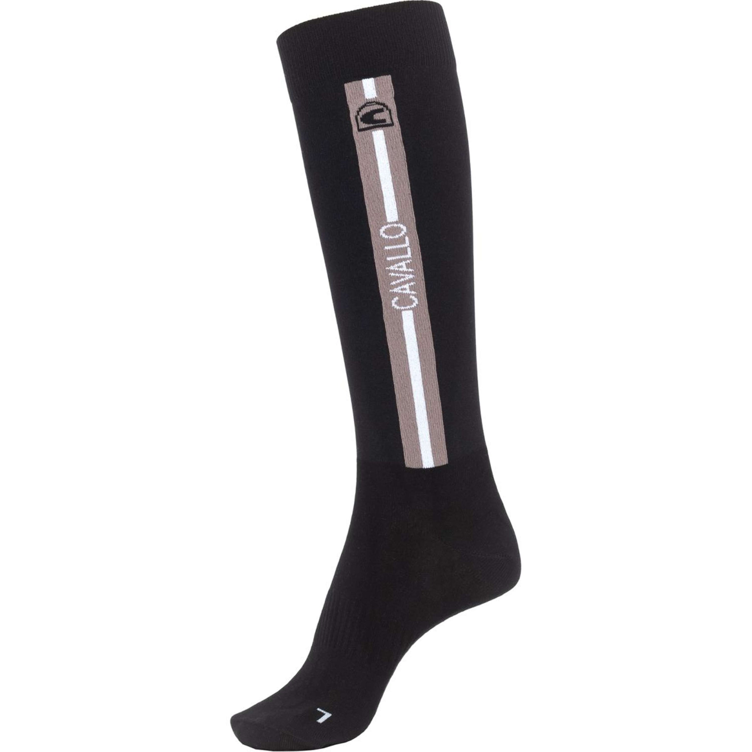 Cavallo Calcetines de Equitación CavalStormi Negro