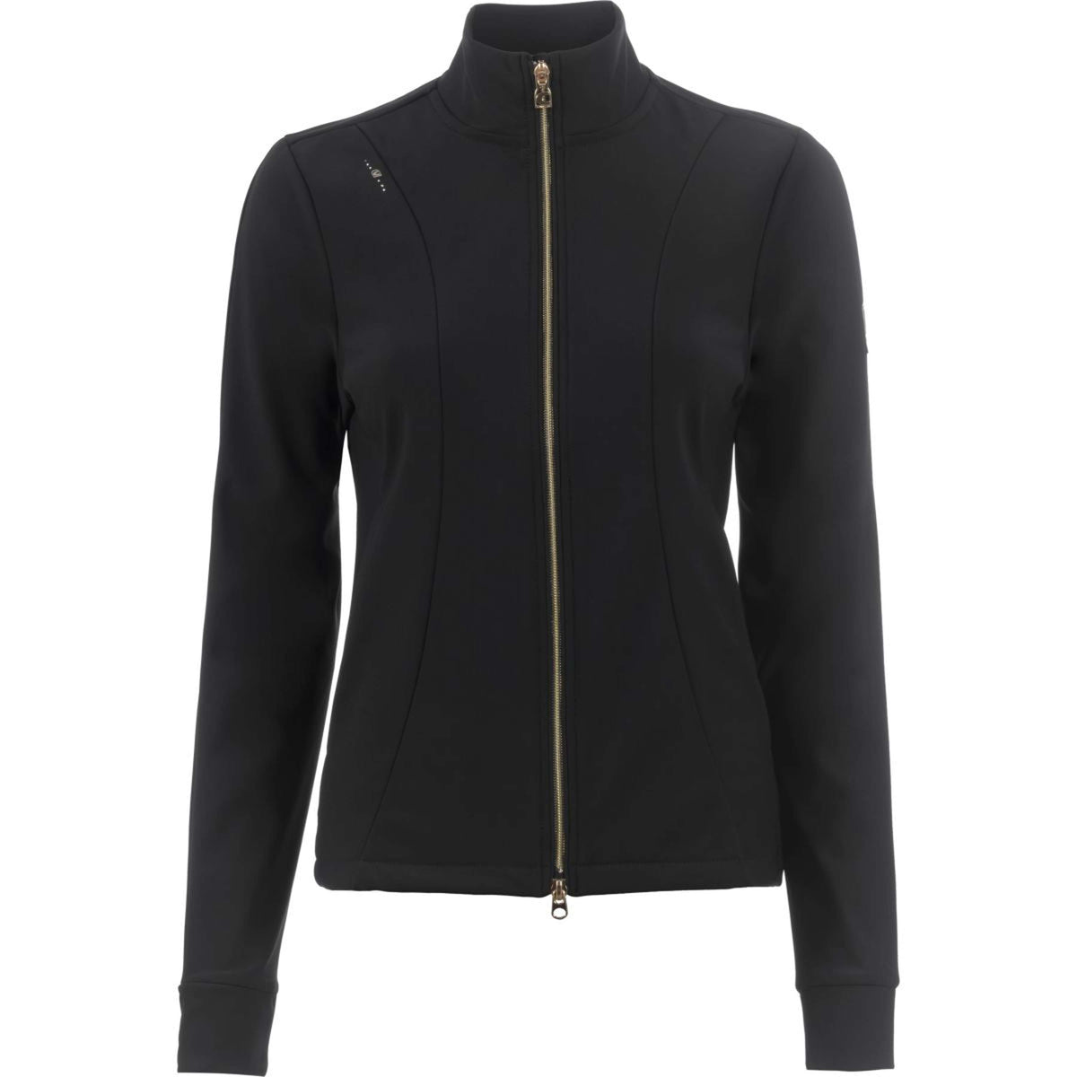 Cavallo Sudadera con capucha y cremallera CavaLona Negro