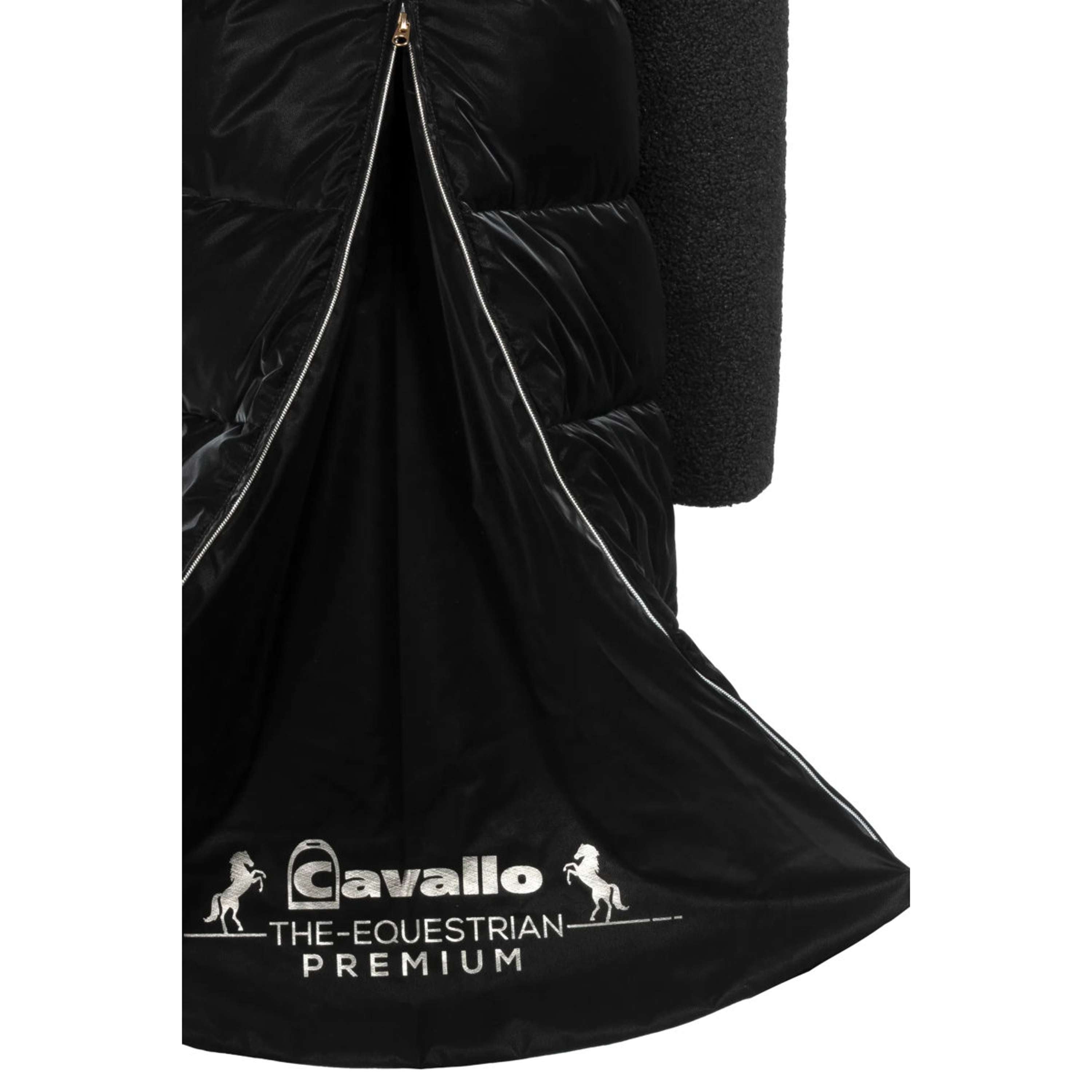 Cavallo Abrigo Largo Cavallika Negro