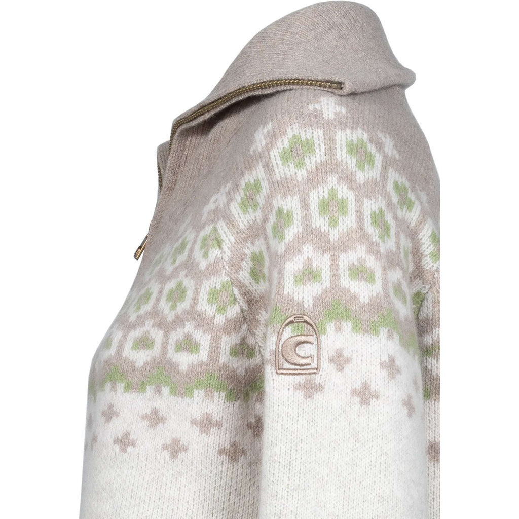 Cavallo Pullover Cavalleara con Cremallera Vainilla