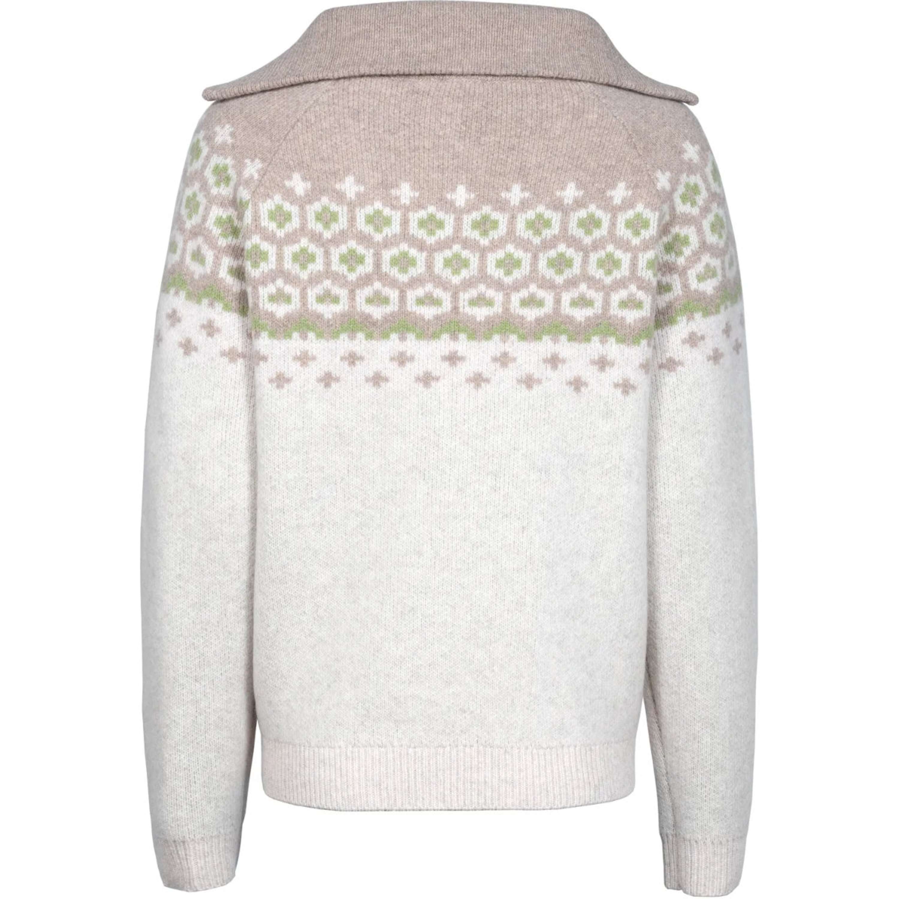Cavallo Pullover Cavalleara con Cremallera Vainilla