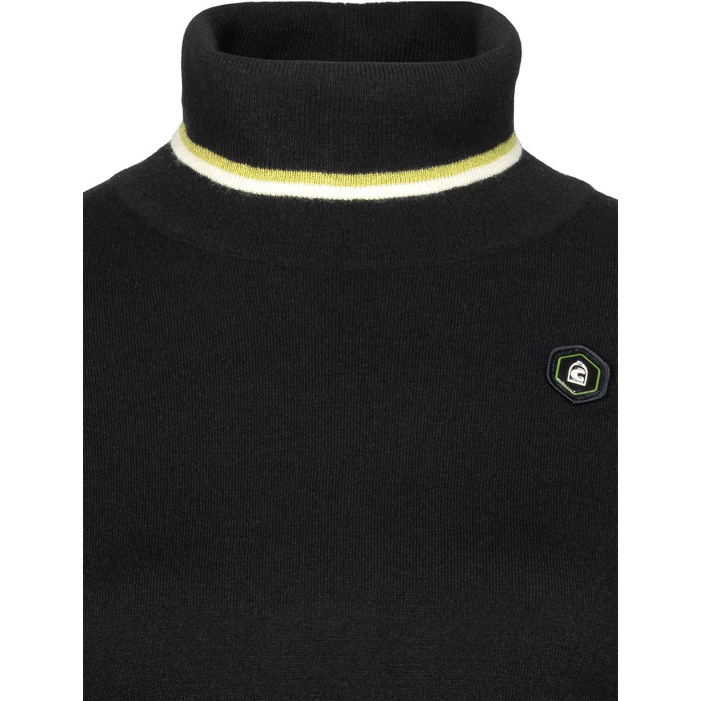 Cavallo Jersey de Cuello Alto Cavallysah Negro