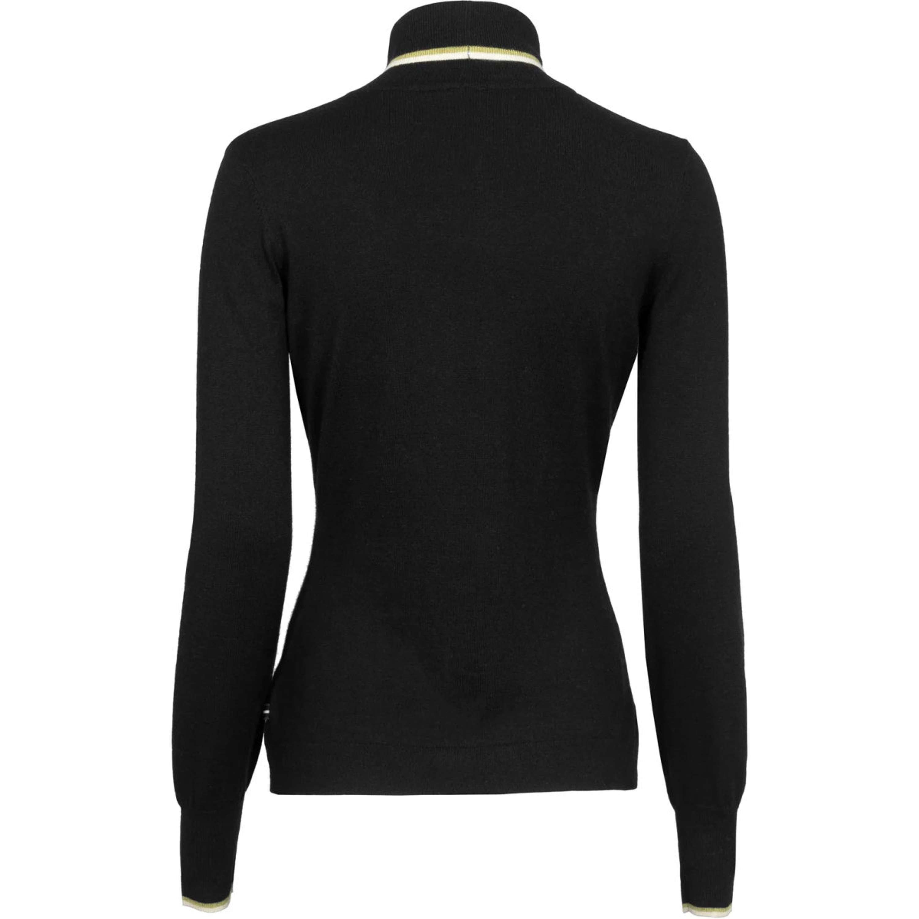 Cavallo Jersey de Cuello Alto Cavallysah Negro