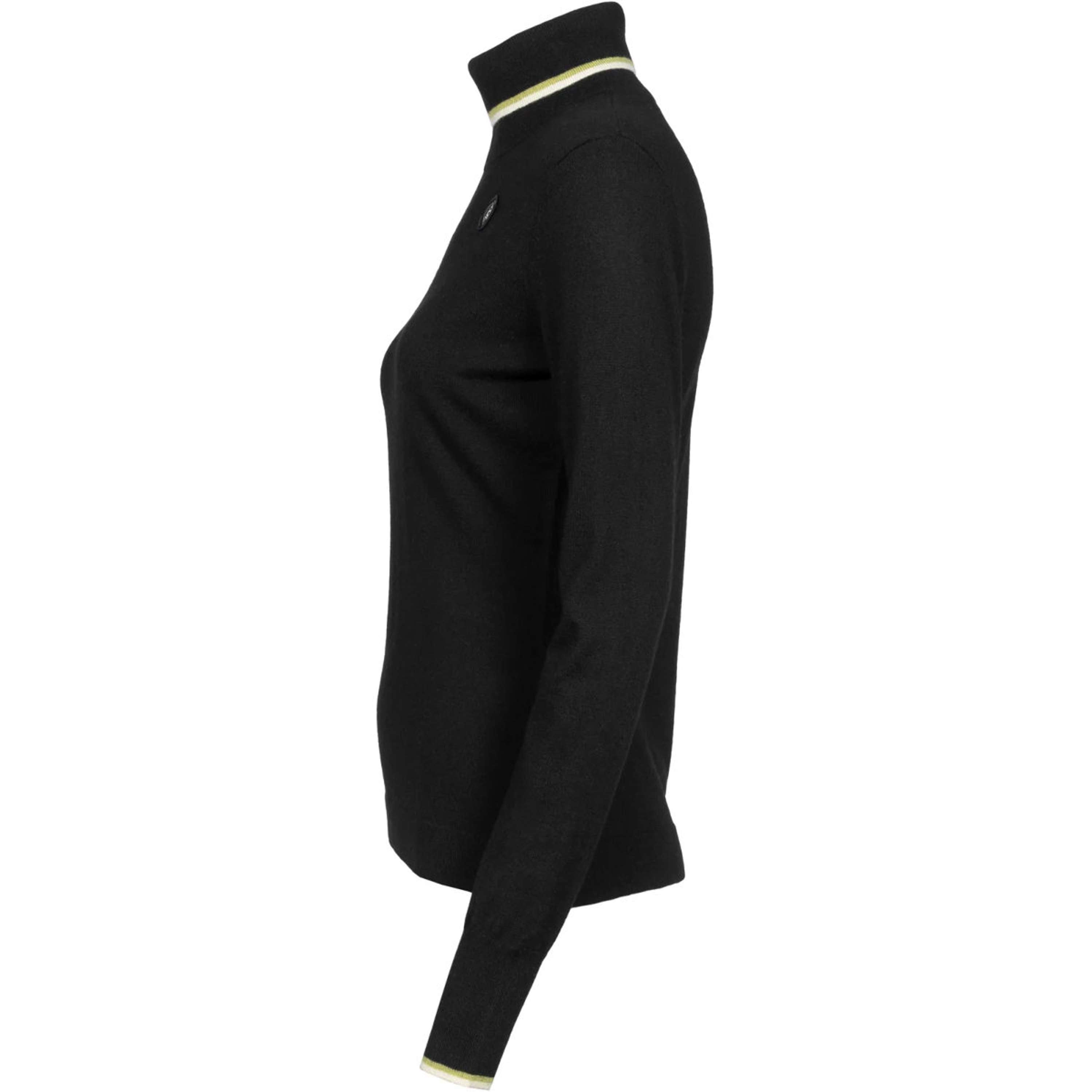 Cavallo Jersey de Cuello Alto Cavallysah Negro