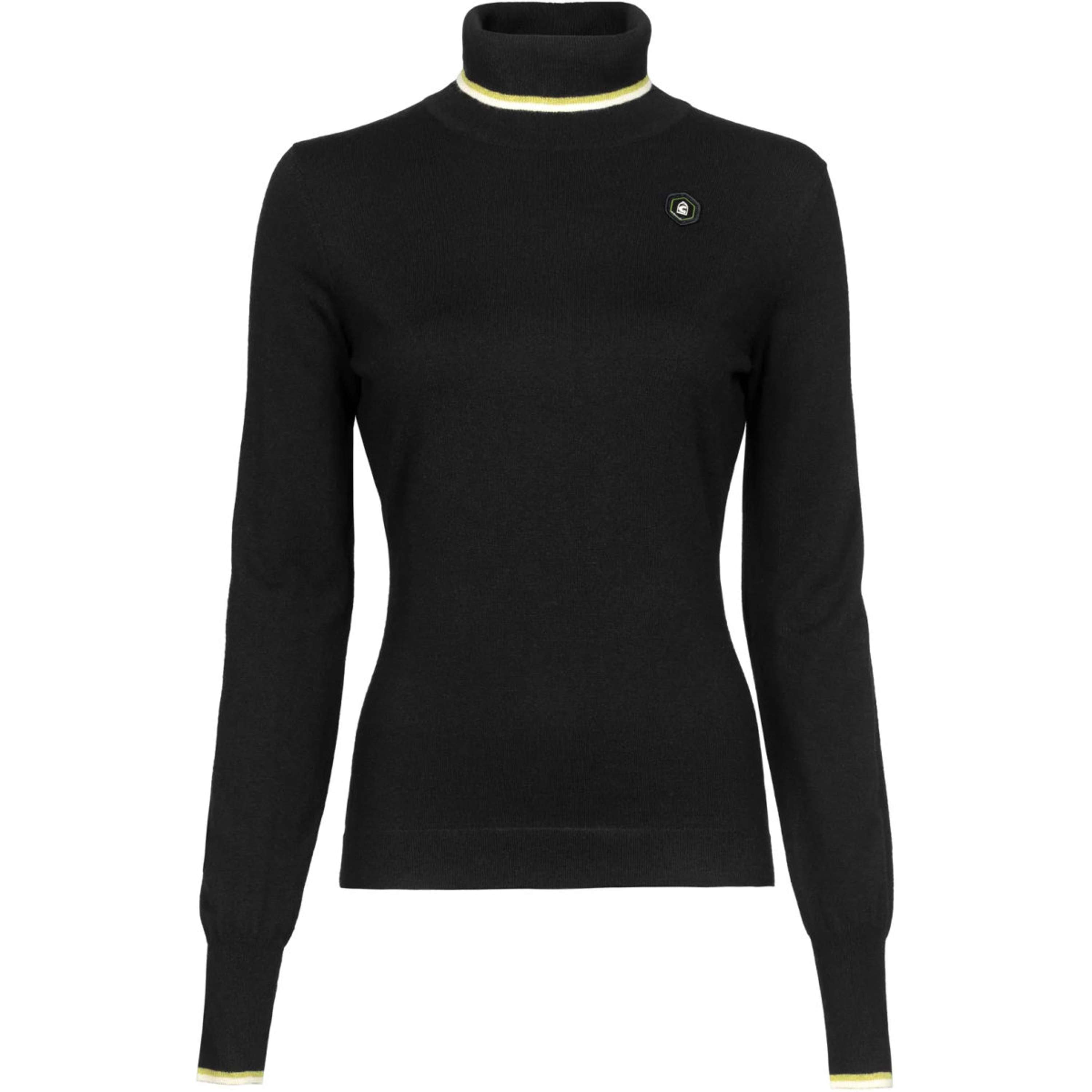 Cavallo Jersey de Cuello Alto Cavallysah Negro