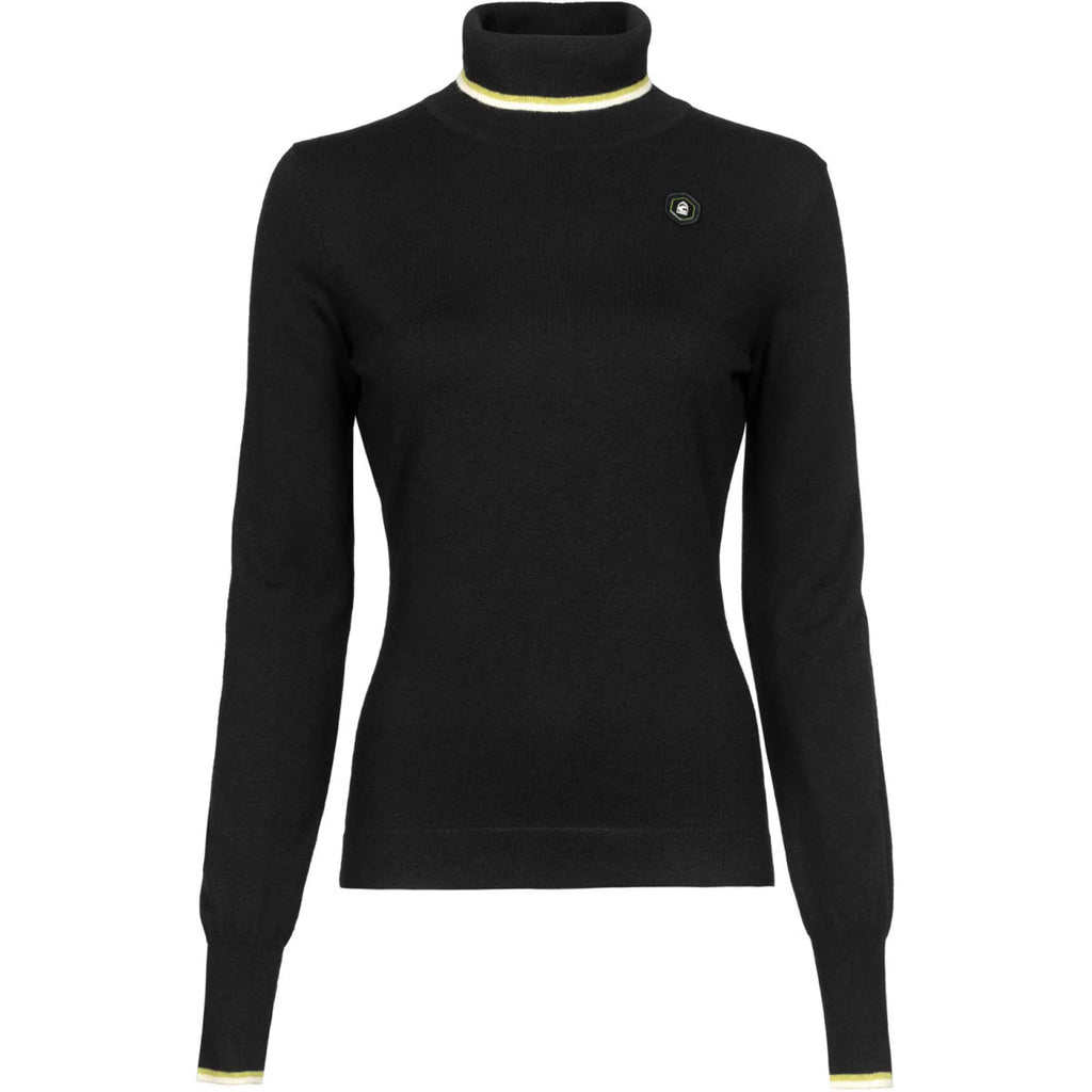 Cavallo Jersey de Cuello Alto Cavallysah Negro