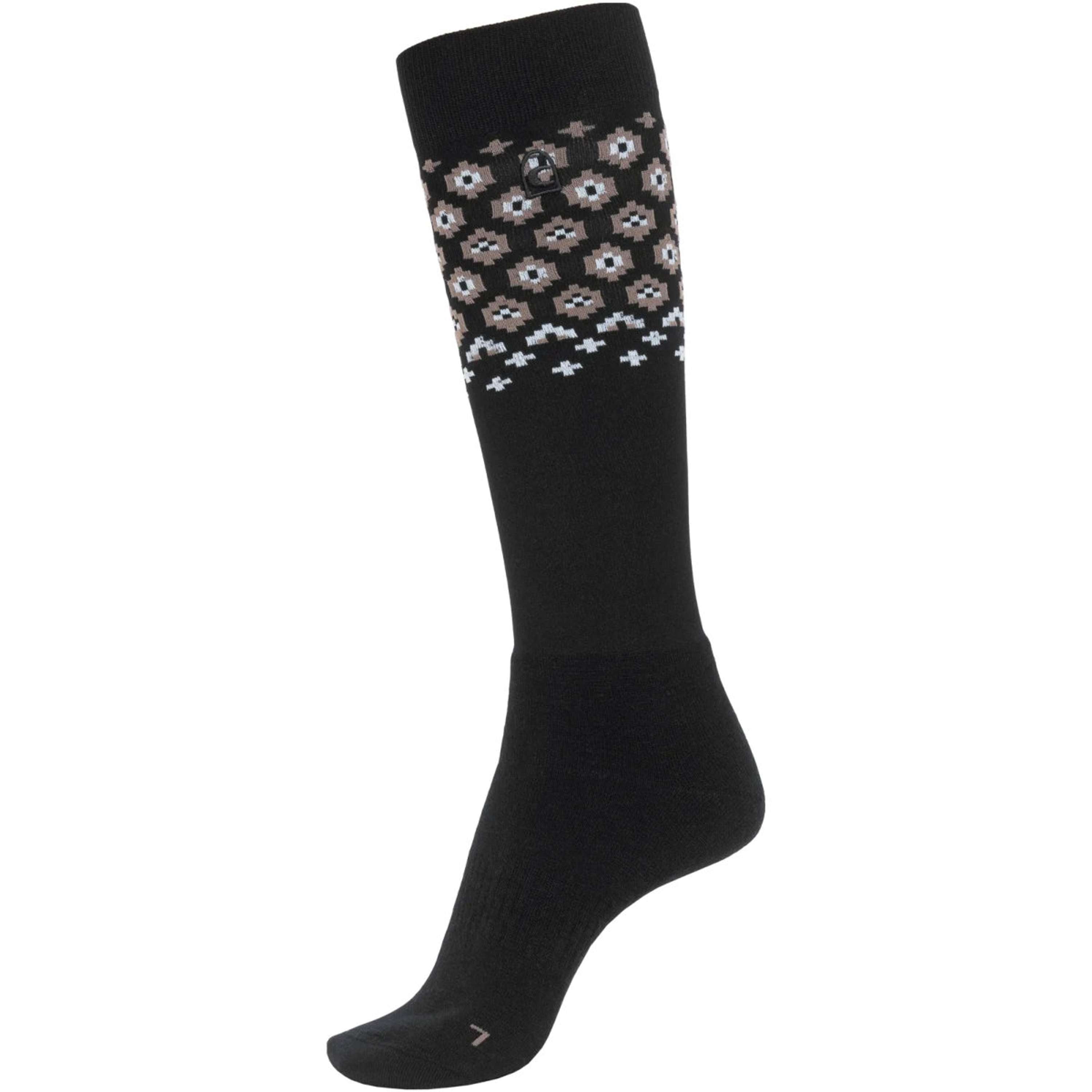 Cavallo Calcetines de Equitación Cavallunet Negro