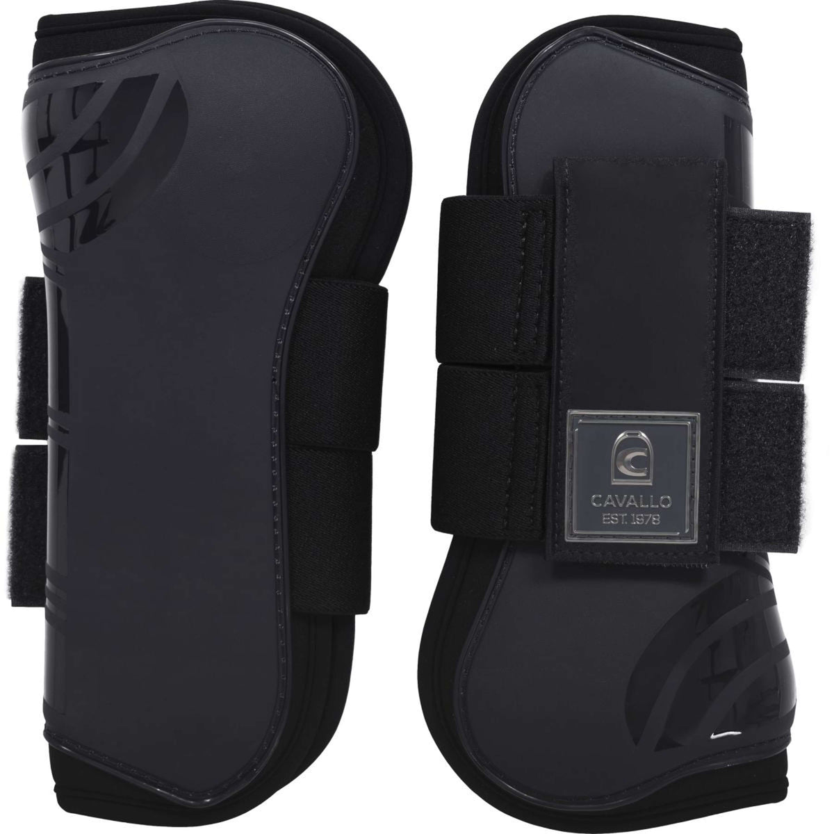 Cavallo Botas para tendones Holda Negro