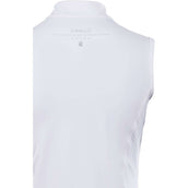 Cavallo Camiseta de Competición CavalHalfzip Sin mangas Blanco