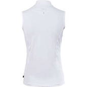 Cavallo Camiseta de Competición CavalHalfzip Sin mangas Blanco