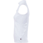 Cavallo Camiseta de Competición CavalHalfzip Sin mangas Blanco