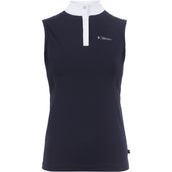 Cavallo Camiseta de Competición CavalHalfzip Sin mangas Azul oscuro