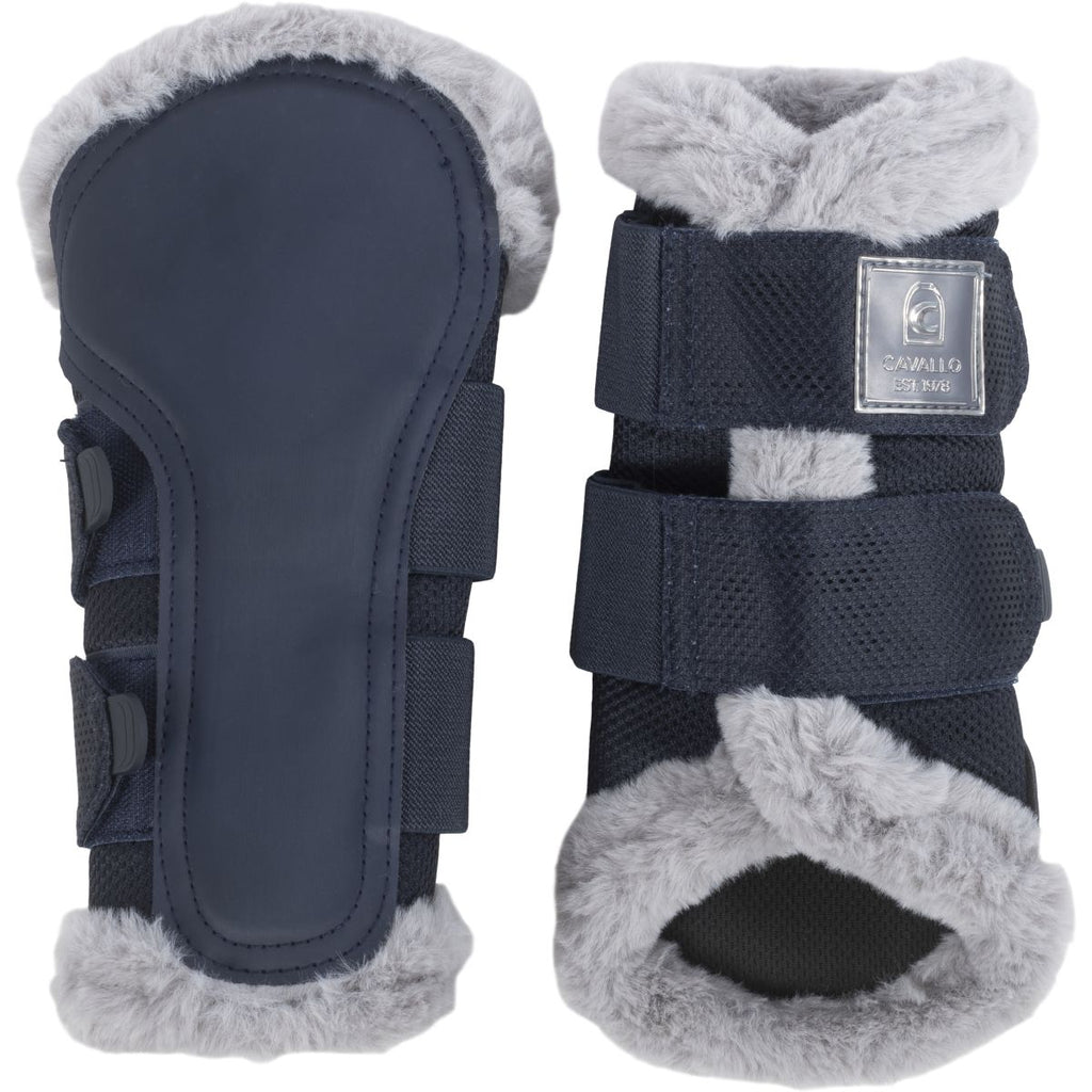 Cavallo Botas para Tendones Joca Soft Azul oscuro