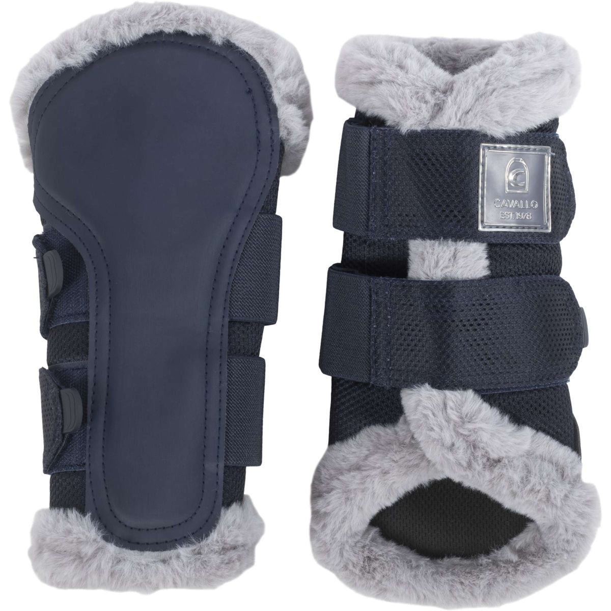 Cavallo Botas para Tendones Joca Soft Azul oscuro