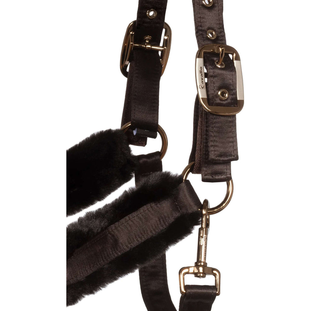 Cavallo Cabestro CavalJero con Piel Café Noir