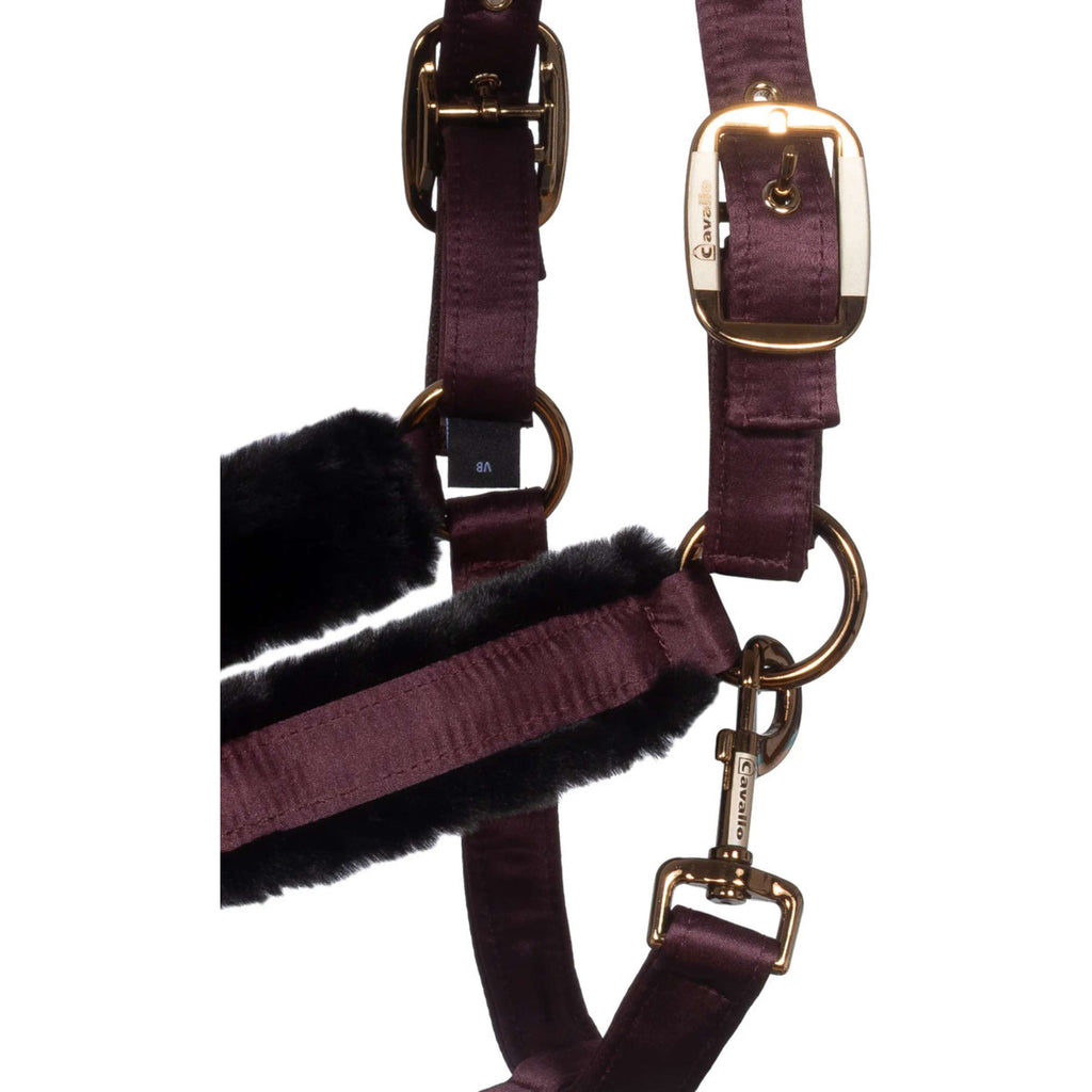 Cavallo Cabestro CavalJero con Piel Dusty Plum