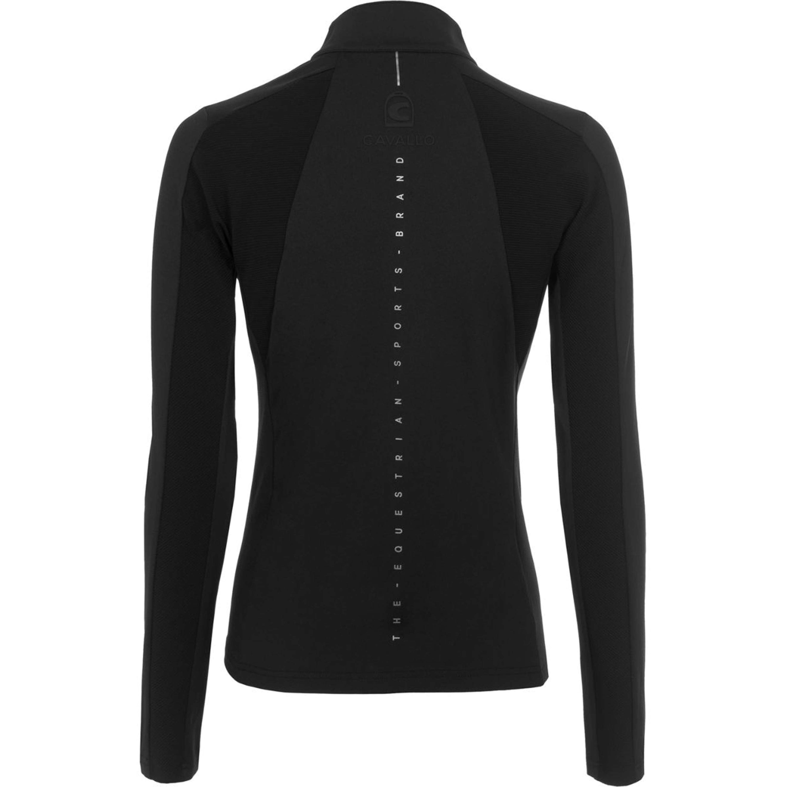 Cavallo Camiseta CavalBria Mangas Largas Negro Cavallo Camiseta CavalBria Mangas Largas Negro