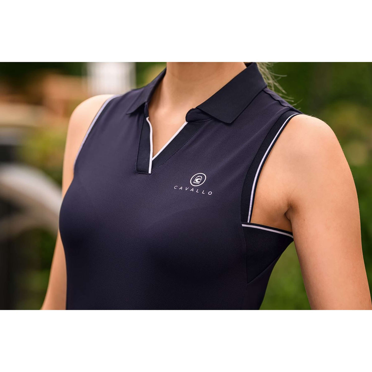 Cavallo Camiseta CavalBua Sin Mangas Azul oscuro